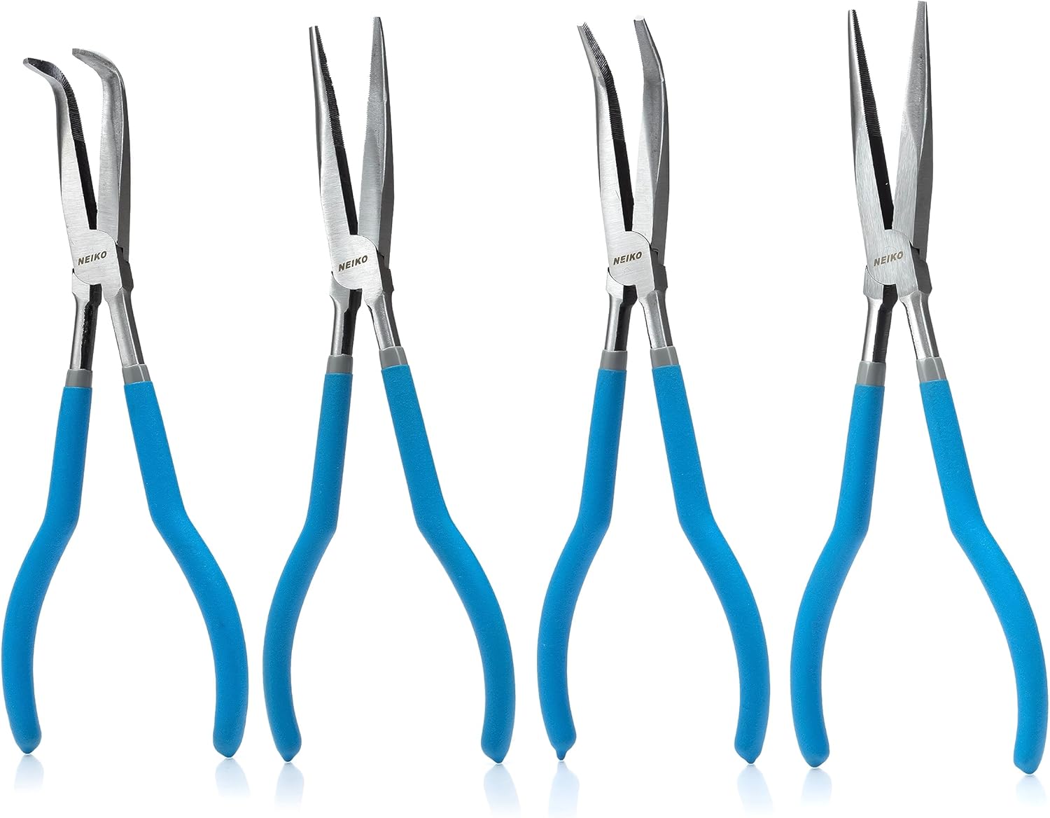 (4) Long Nose Plier 11” Long Reach, Straight